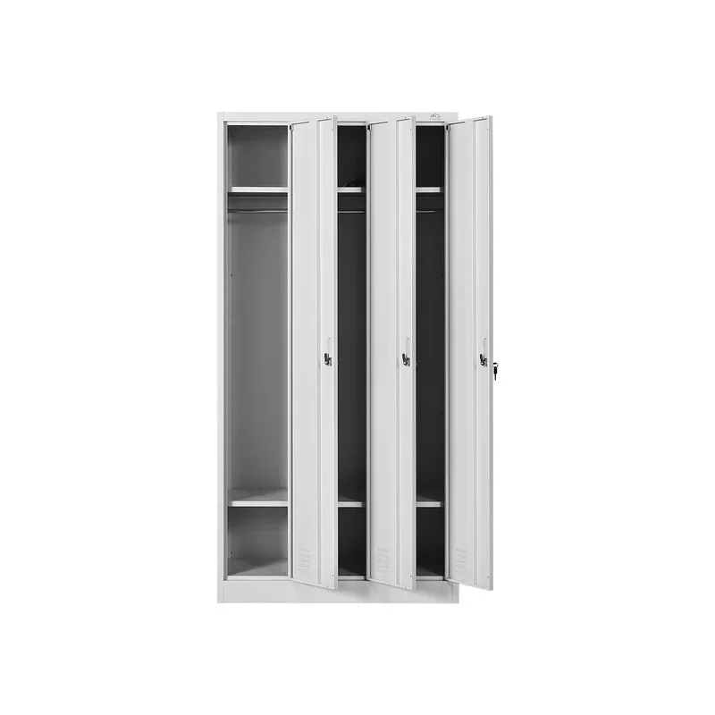 МЕТАЛЕН ГАРДЕРОБЕР ТРОЕН 90 X 45 X 185 сm РФГ - Image 3