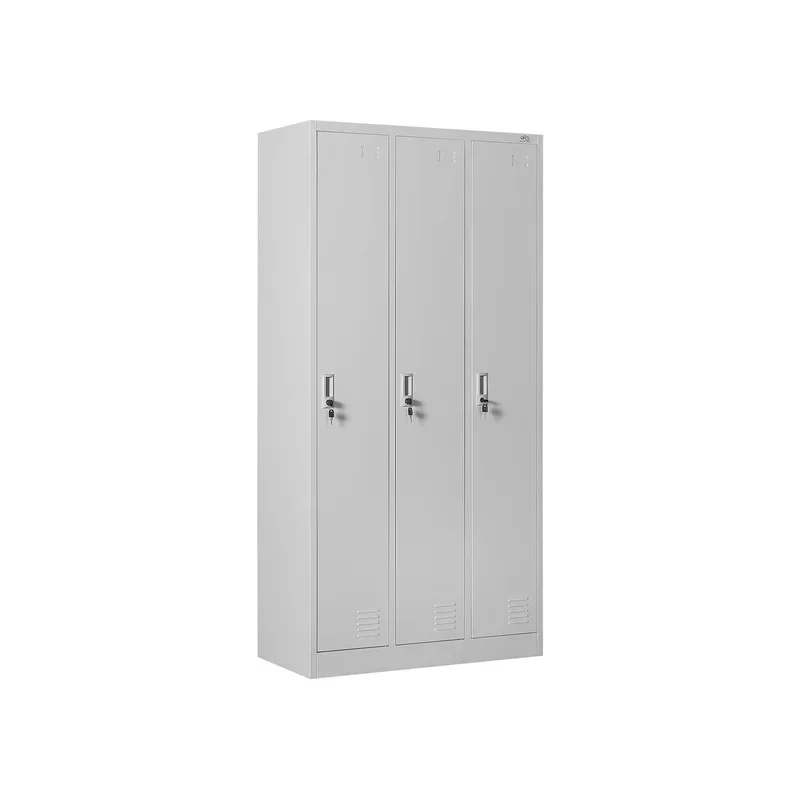 МЕТАЛЕН ГАРДЕРОБЕР ТРОЕН 90 X 45 X 185 сm РФГ